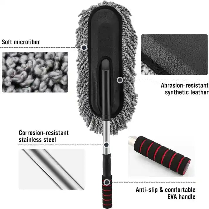 Extendable Microfiber Cleaning Brush