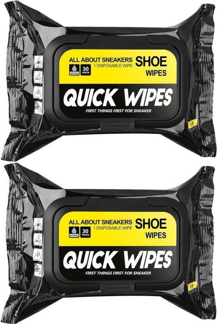 Shoe cleaner wipes pack