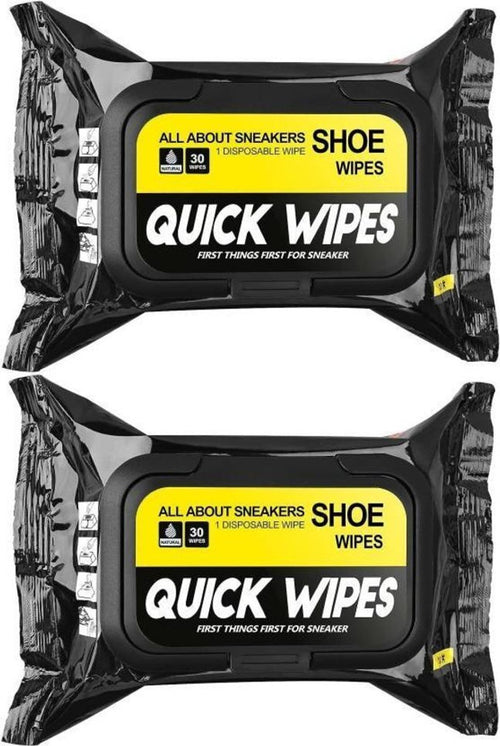 Shoe cleaner wipes pack