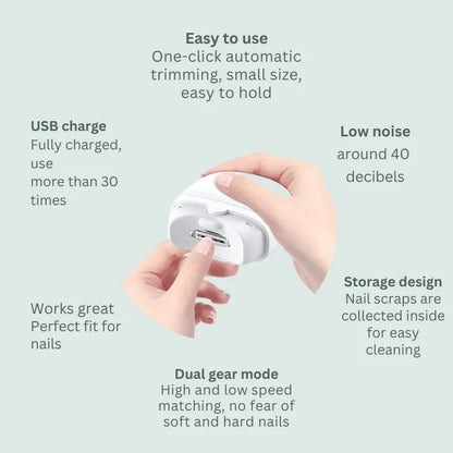 Rechargeable Electric Nail Clipper