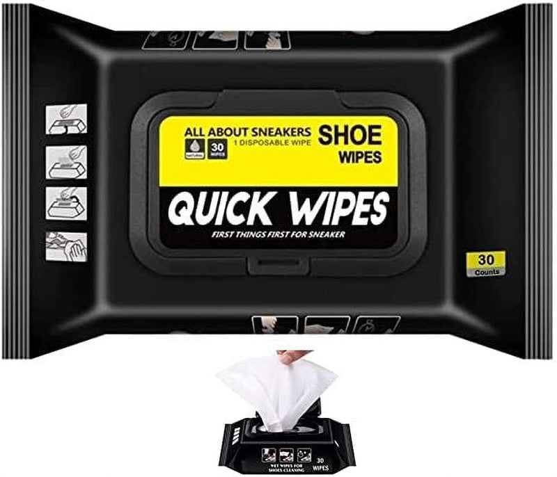 Shoe wipes 1-pack front
